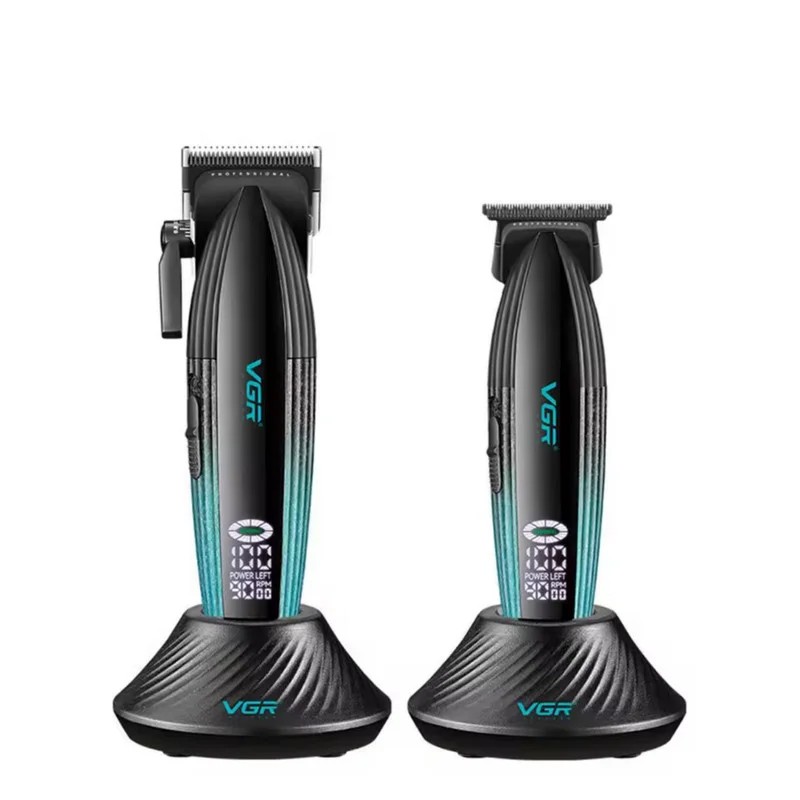ماشین اصلاح موی سر و صورت شارژی وی جی ار مدل V-889 s2 مجموعه 2 عددی-ارسال به سراسر کشور