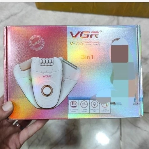 اپیلاتور چند کاره وی جی آر مدل VGR V-739 Lady shaver VGR V-739