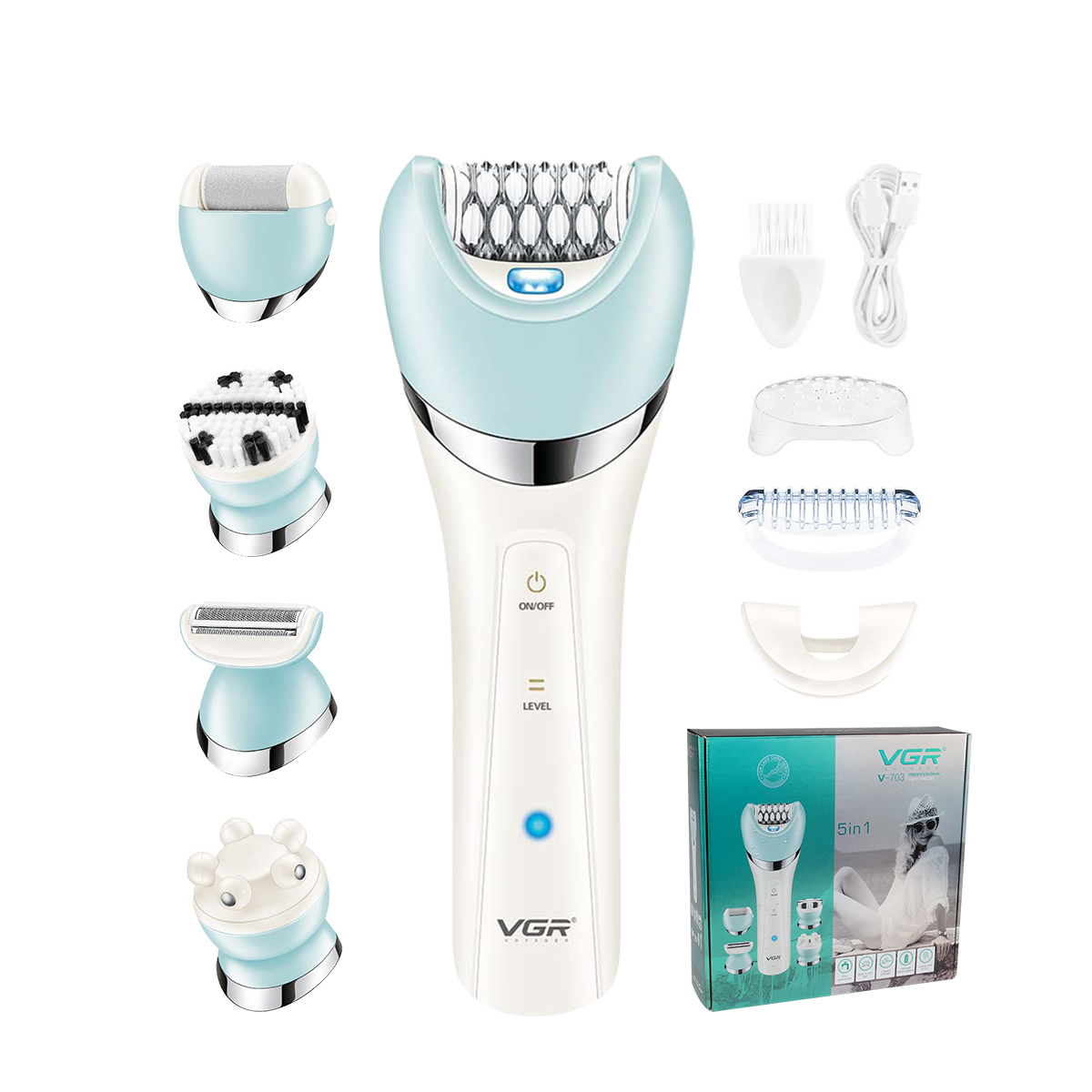 اپیلاتور وی جی آر VGR مدل V-703 - لوترا