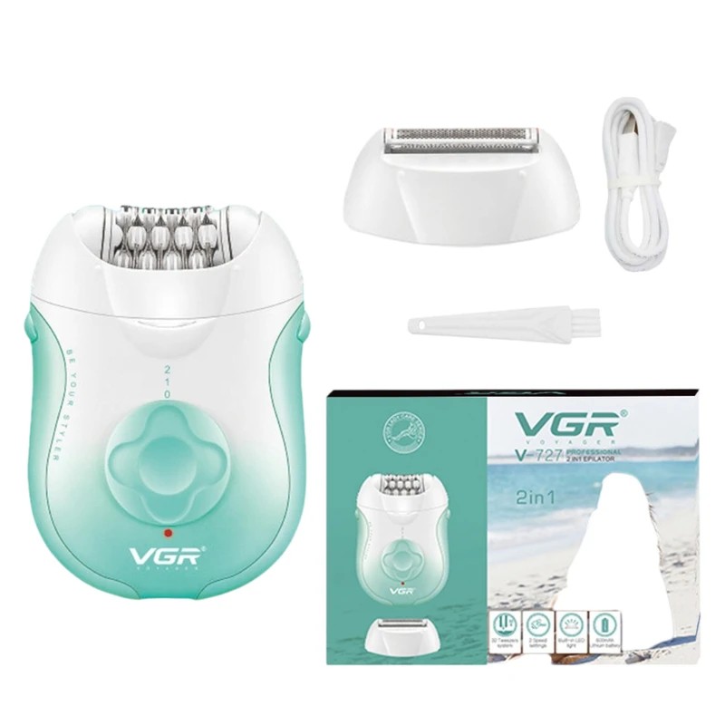 اپیلاتور اصلاح موی بدن بانوان وی جی ار VGR مدل V-727