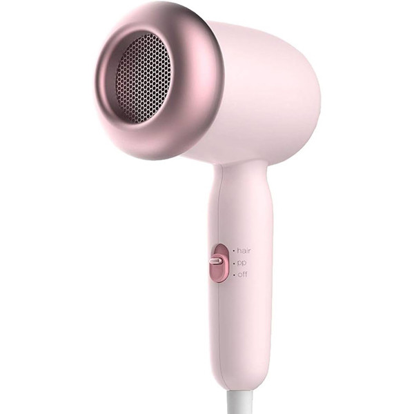 سشوار مسافرتی 550 وات شیائومی مدل DC001 با موتور BLDC، سری با پخش یکنواخت گرما، یک سرعته و یک حالته