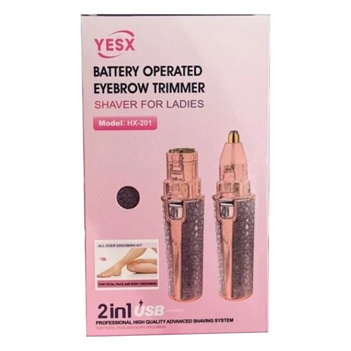 موزن ماتیکی ابرو و صورت بانوان YESX مدل HX-201 شارژی