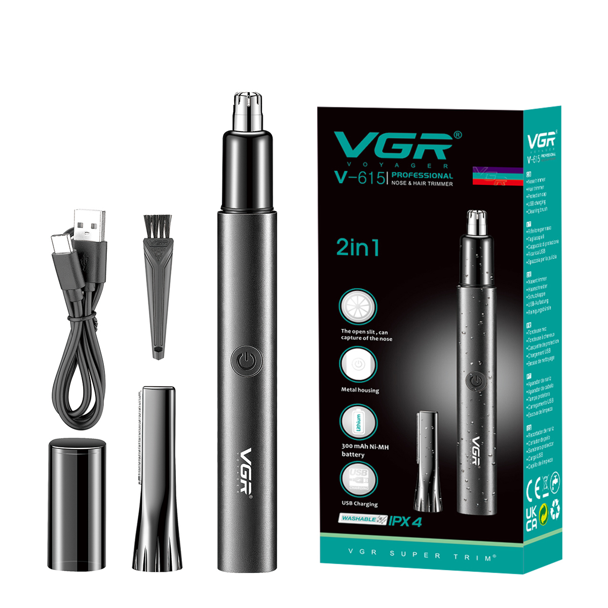 موزن گوش و بینی وی جی آر مدل V-615 VGR Ear and Nose Balancer model V-615