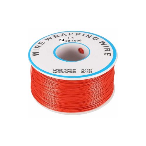 سیم WRAPPING وایرپ قرمز مدل DM-30-1000
