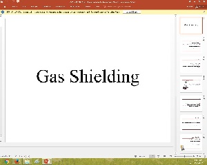 پاورپوینت درباره گازهای محافظ (Gas Shielding)