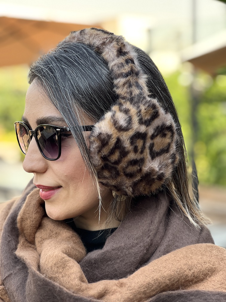 گوشگیر پلنگی نسکافه ای
