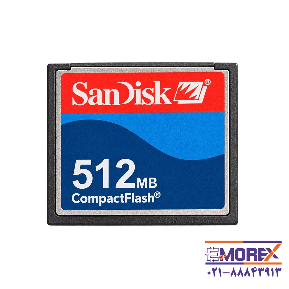 CF کارت سن دیسک | SANDISK با حافظه 512MB