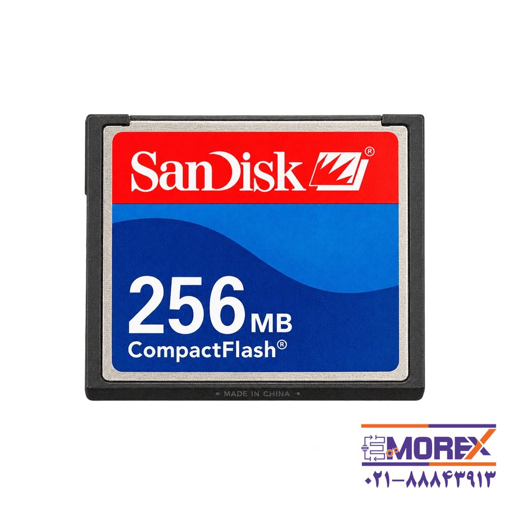 CF کارت سن دیسک | SANDISK با حافظه 256MB