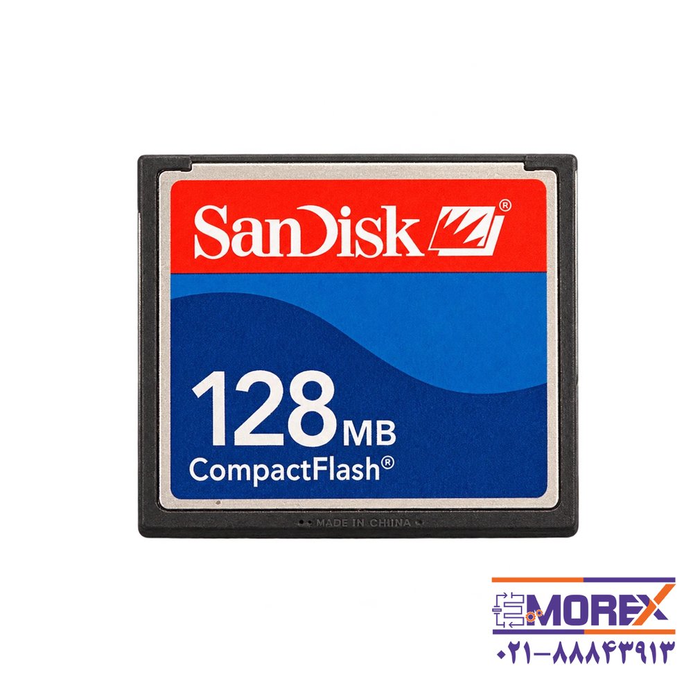 CF کارت سن دیسک | SANDISK با حافظه 128MB