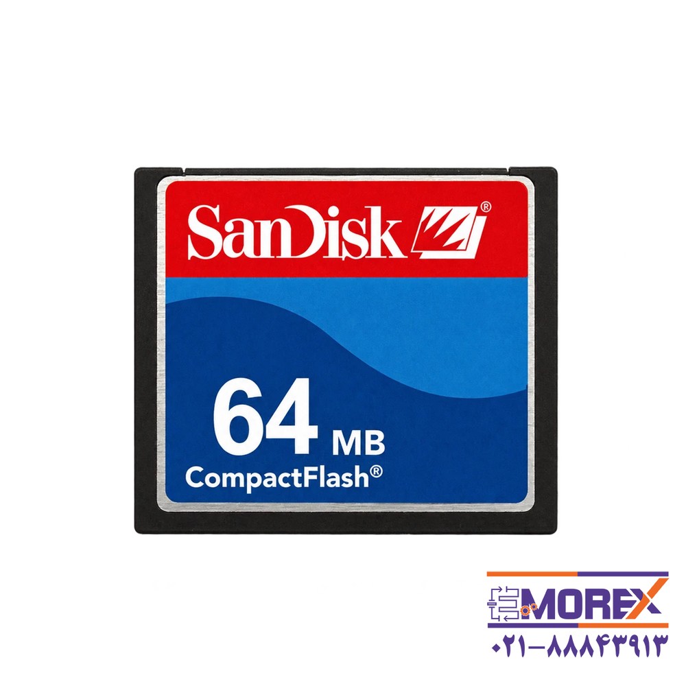 CF کارت سن دیسک | SANDISK با حافظه 64MB