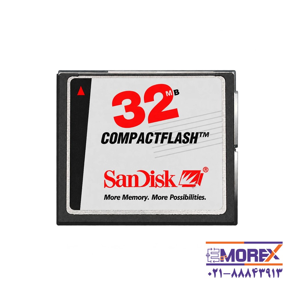 CF کارت سن دیسک | SANDISK با حافظه 32MB
