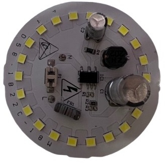 LED DOB مهتابی 18W-220V-گرد58mm