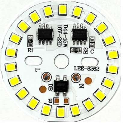 LED DOB مهتابی 15W-گرد 44mm