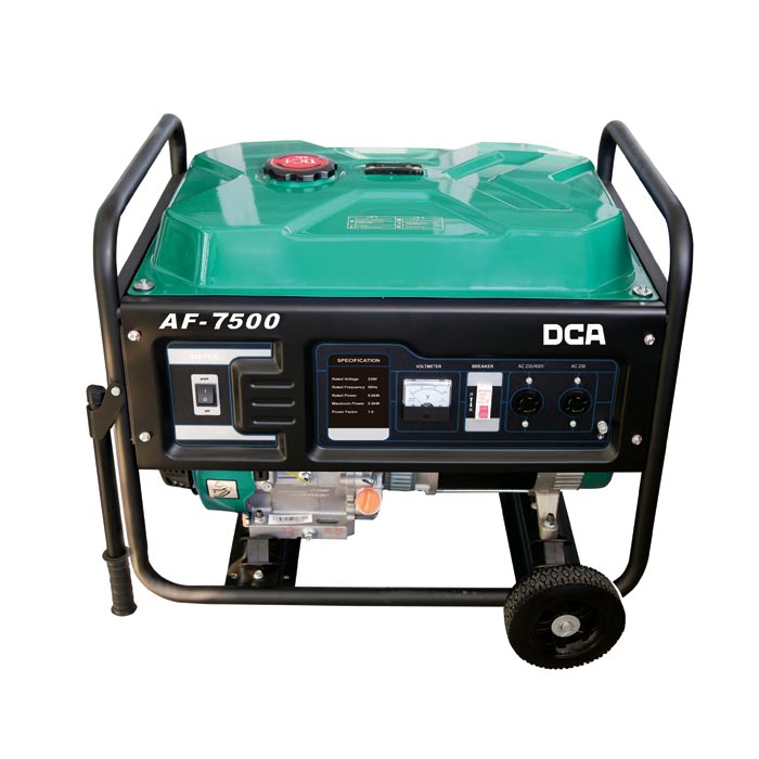 ژنراتوربرق 7500 وات دی سی ای مدل AF7500