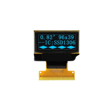 oled 0.82 inch 96x39 IIC/SSD1306