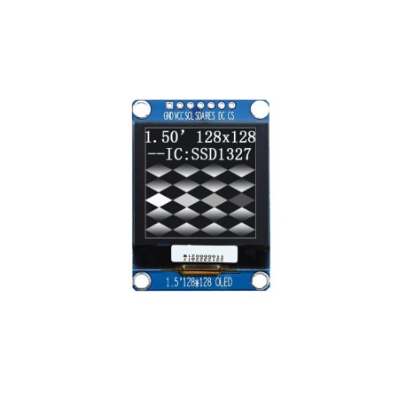 OLED 1.50 inch OLED Module white 128x128 spi -iic /ssd1327