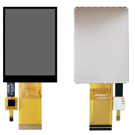 السیدی 2.8 اینچ با تاچ TFT LCD 2.8 inch IPS with capacitive touch - 240x320 -SPI / Pararllel- ST7789