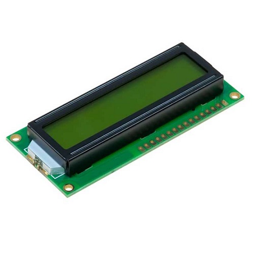 نمایشگر LCD کارکتری 16×2 با بک لایت سبز