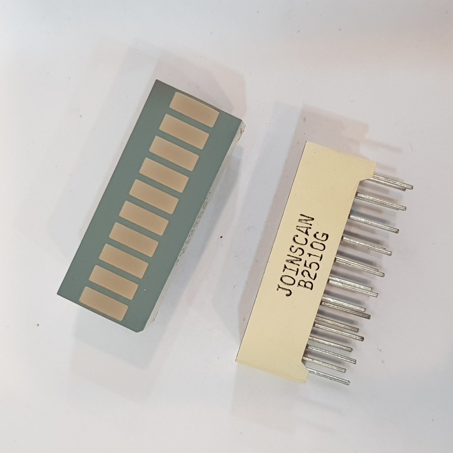 LED بارگراف 10 قسمتی سبز، Bar Graph 10 Segment Green