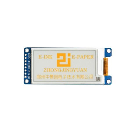 Module EPD E-Paper 2.13 inch 122x250 pixel-SSD1680Z-Black, white, red, and yellow