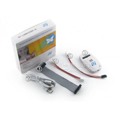 st link ST-LINK V2For STM8 STM32 Debugger ,Programmer, stlink کیفیت بالا و قابلیت اپدیت - های کپی