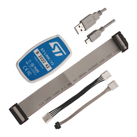 ST-LINK/V2 (EN), STM Programmers & Debuggers کیفیت بالا و قابلیت اپدیت اورجینال- 100 %STLINK -original st link