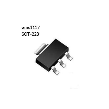 ams1117-1.2رگولاتور 1.2 ولت اورجینال - New and original+گارانتی