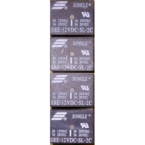 رله خودرویی SRE-12VDC-SL-2C اورجینال بازسازی شده