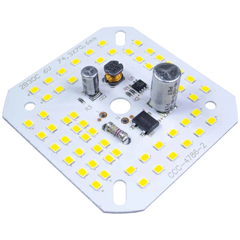 LED DOB سفید مهتابی (مربعی) 220VAC 60W