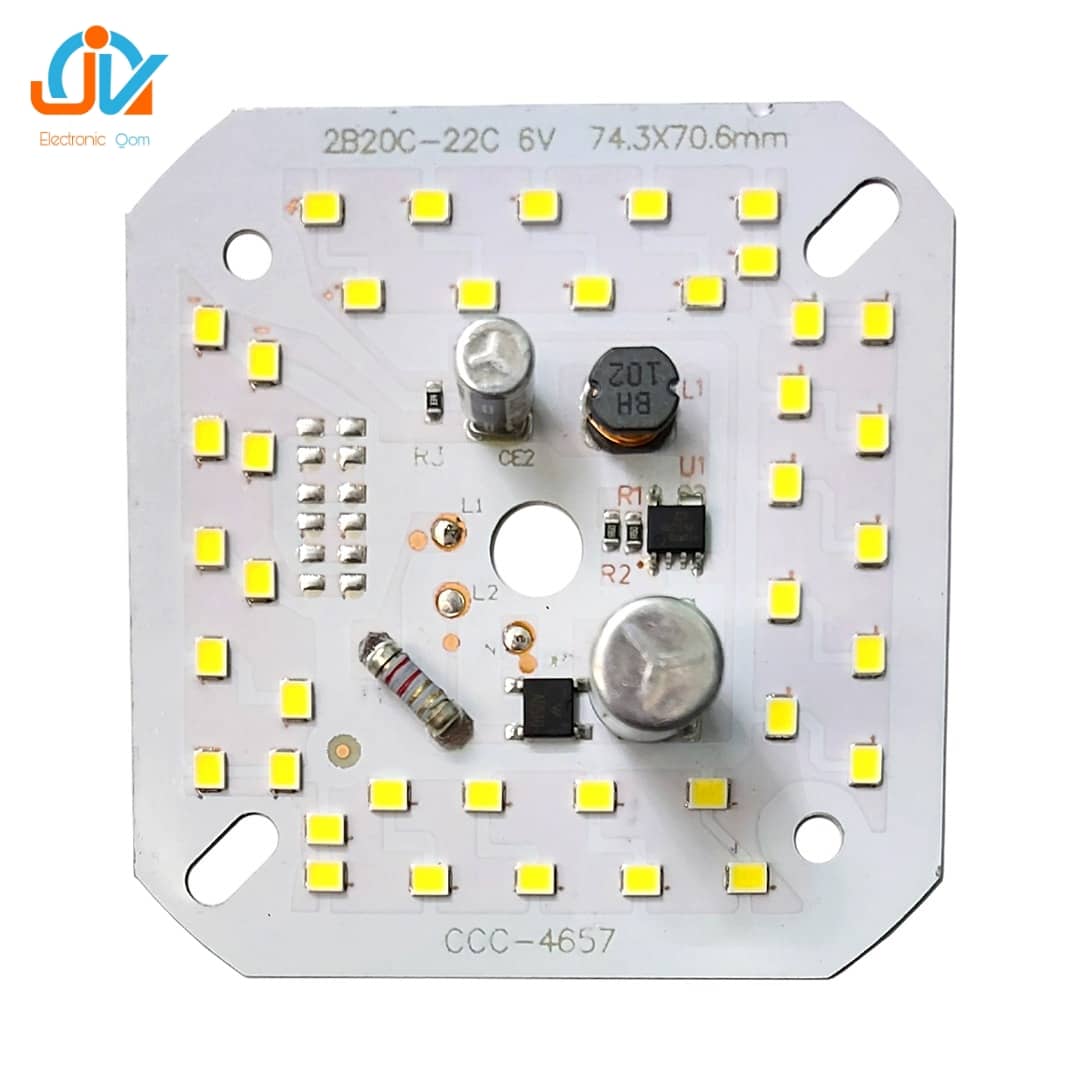 LED DOB سفید مهتابی 220VAC 40W