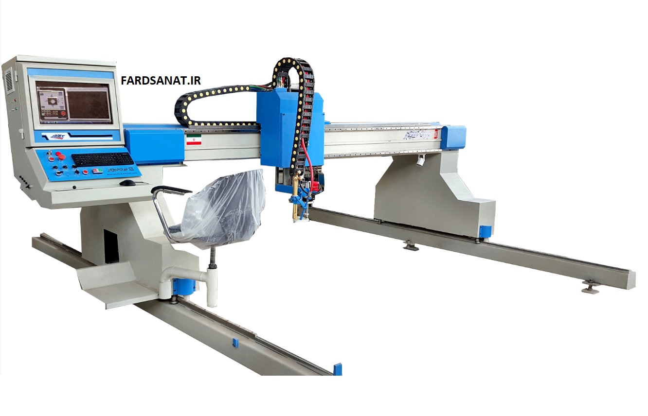 دستگاه CNC برش آهن (به همراه دریل) مدل XBOR