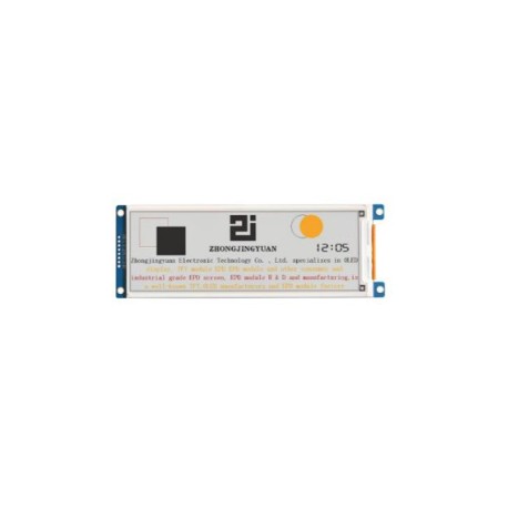 Module EPD E-Paper 5.79 inch 272x792 pixel-SSD1683-Black, white, red, and yellow