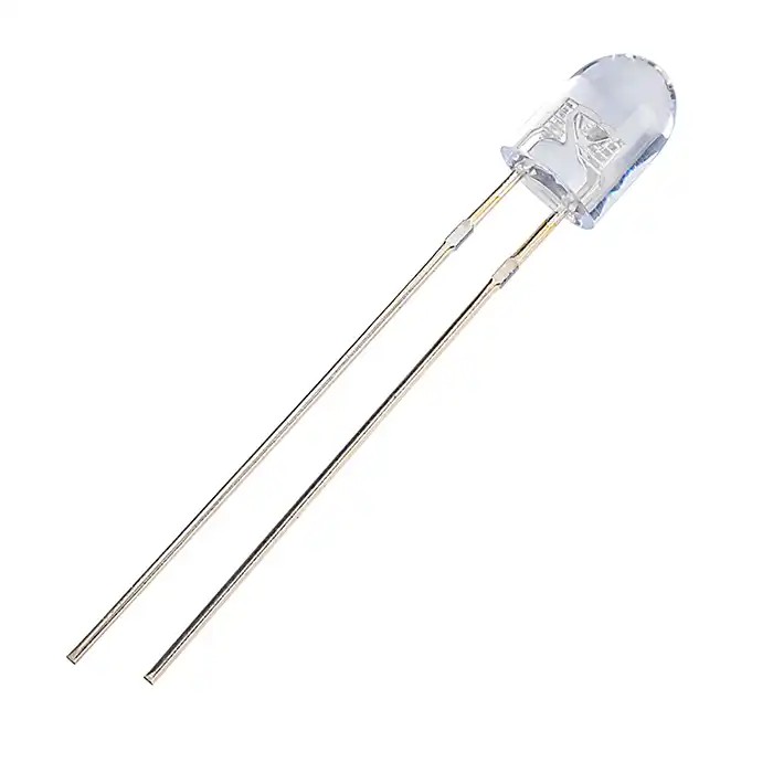 LED اوال سفید سایز 5mm