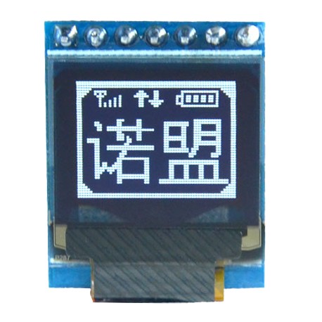 OLED 0.66 inch OLED Module White 64x48 IIC SPI / SSD1306