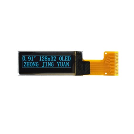 OLED 0.91 inch Blue 128x32 SPI / SSD1306