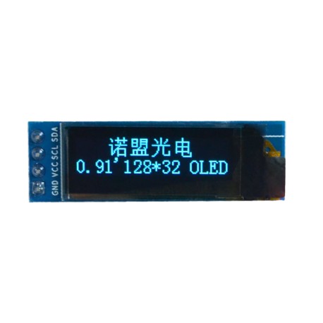 OLED 0.91 inch OLED Module Blue 128x32 IIC / SSD1306