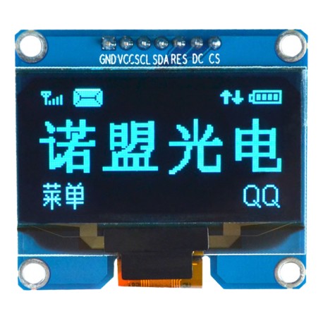 OLED 1.54 inch OLED Module Blue 128x64 IIC SPI / SSD1309