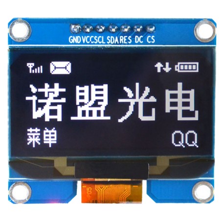 OLED 1.54 inch OLED Module White 128x64 IIC SPI / SSD1309