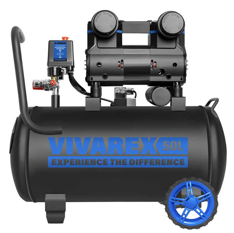 پمپ باد کمپرسور باد ۵۰ لیتر بیصدا ویوارکس مدل VR5022-SS