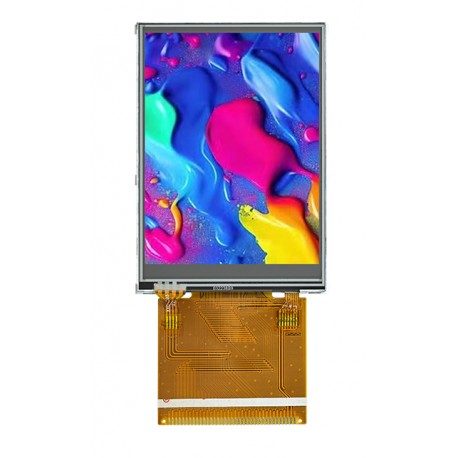 LCD TFT 3.2 INCH رنگی 3.2 اینچ با تاچ/8و16بیت TFT LCD 3.2 RGB 8 BIT-16 BIT 240x320 WITH TOUCH ST7789- اورجینال