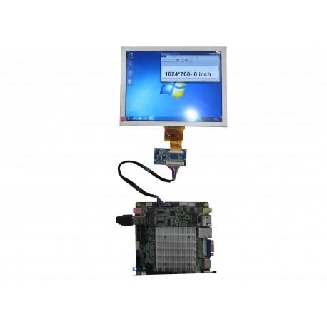 برد تبدیل LVDS به LVDS 40pin (40پین) با کابل رابط
