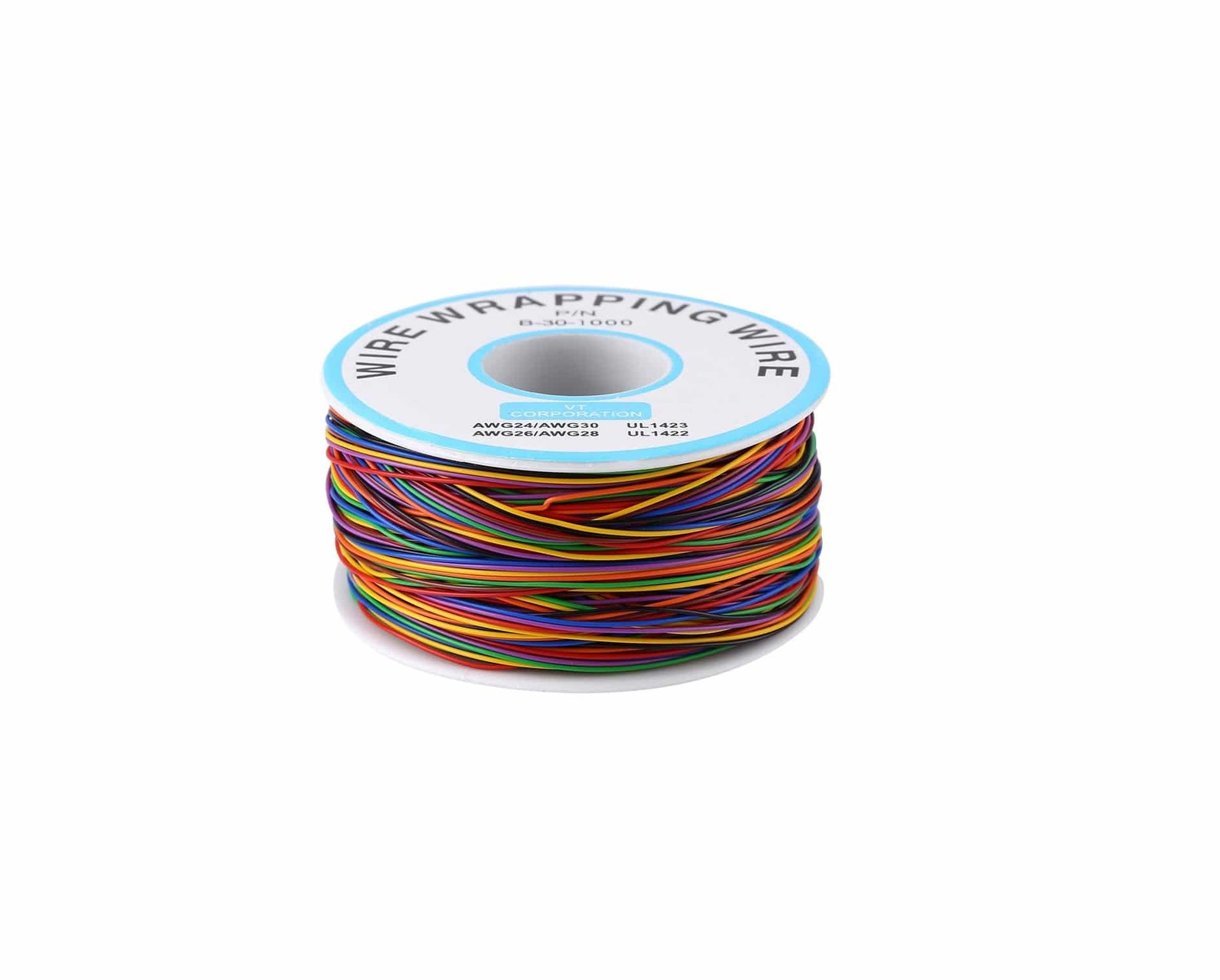 سیم وایرپ 8 رنگ WRAPPING B-30-1000 | عمده فروشی الکترونیک سان سون