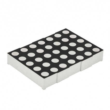 دات ماتریس 5x7 سبز 53x38mm