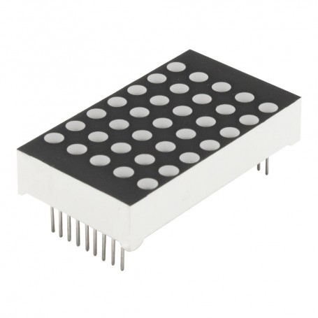 دات ماتریس 5x7 دورنگ سبز قرمز 39x22mm
