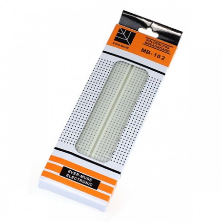 بردبورد (پروجکت برد) 165x 55x10 میلیمتری - MB 102 BreadBoard