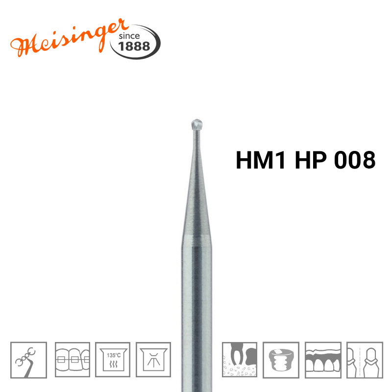 فرز کارباید MEISINGER – Carbide Bur HM1 008 HP