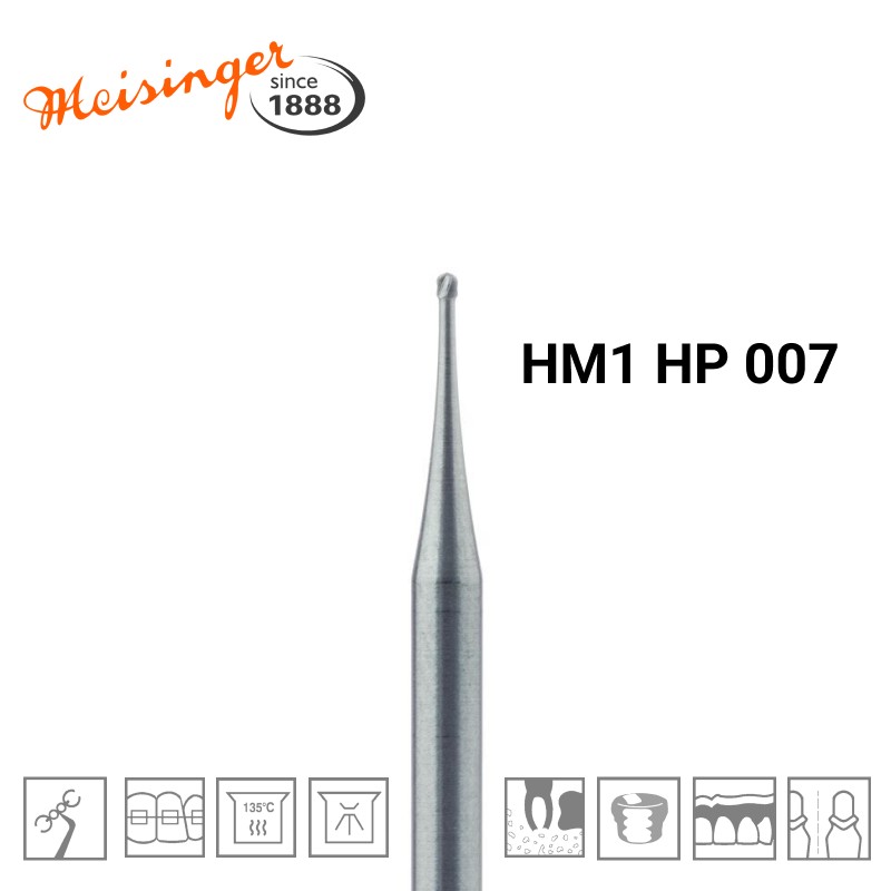 فرز کارباید MEISINGER – Carbide Bur HM1 007 HP