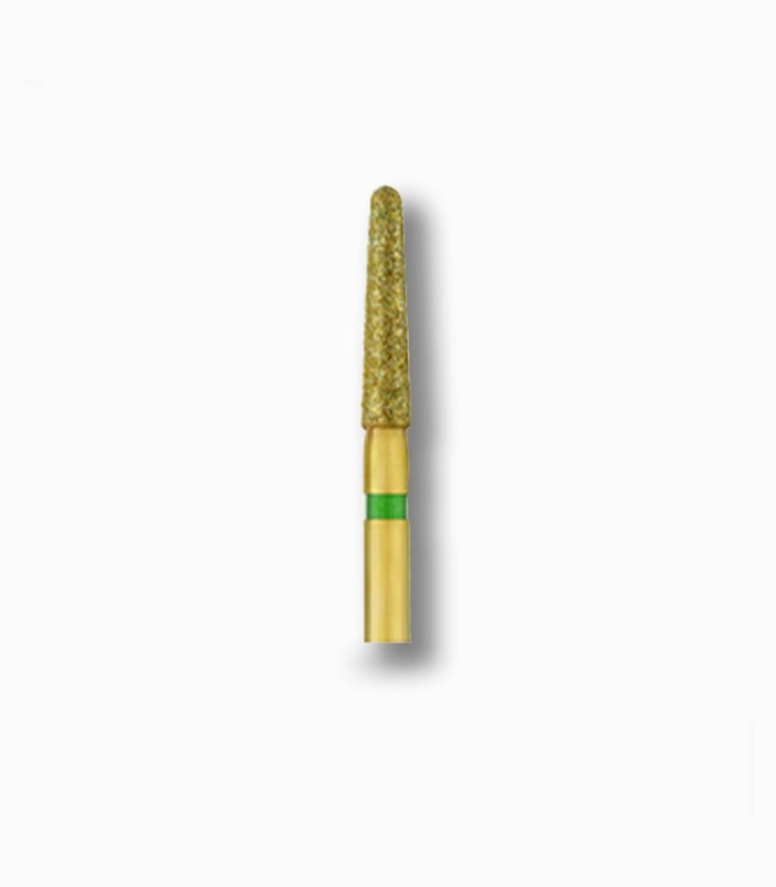 فرز الماسه شنک طلایی مدل تیپر روند BTM Gold Shank Diamond taper end round – 856G
