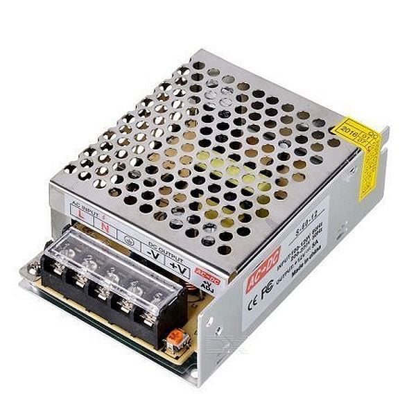 تغذیه سوئیچینگ صنعتی 12V 5A کوچک - آسان مدار