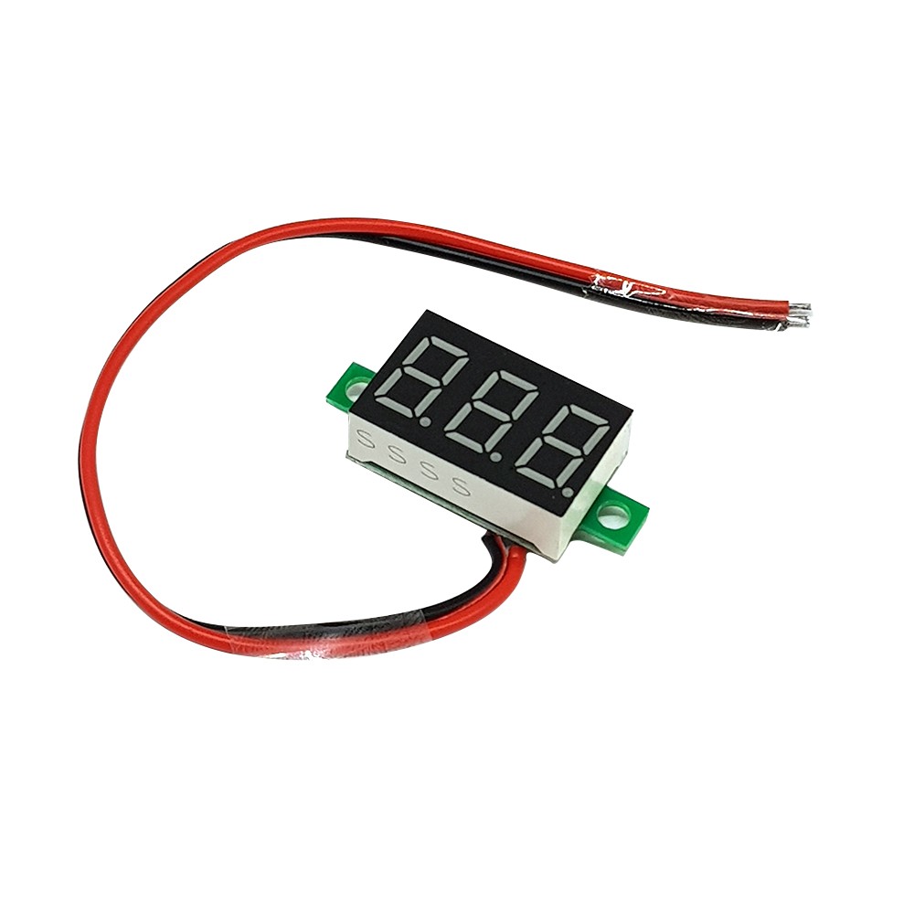 ولتمتر دیجیتالی RED 0.36 4.5-30V DC-قرمز دوسیمه